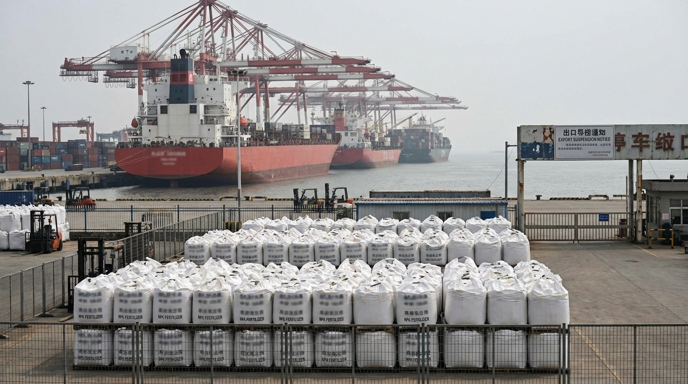 China Halts Nitrogen-Potassium Fertilizer Blend Exports Amid Global Crisis