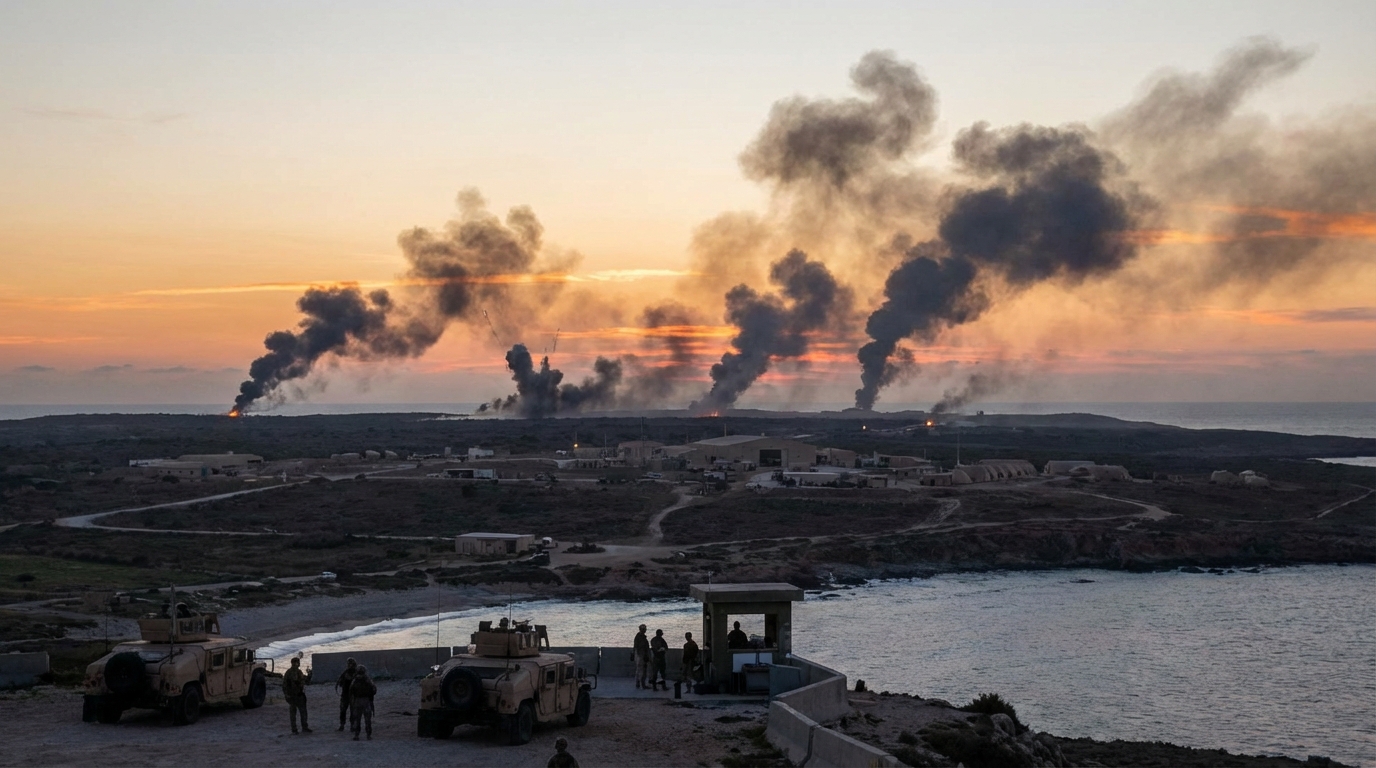 Iran fires ballistic missiles at Diego Garcia UK-US military base